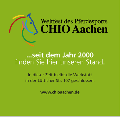 CHIO Weltfest des Pferdesports Aachen Klaudia Magyar Schmuck Allgemein